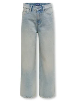 OSJREMI Mid Rise Locker geschnitten Jeans