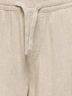 OSJSINUS Locker geschnitten Leinen Hose