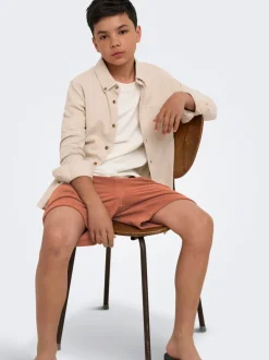 OSJTELLAS Mittlere Taille Normal geschnitten Shorts