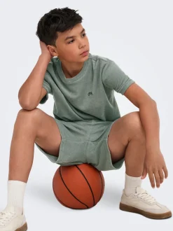 OSJTELLAS Mittlere Taille Normal geschnitten Shorts