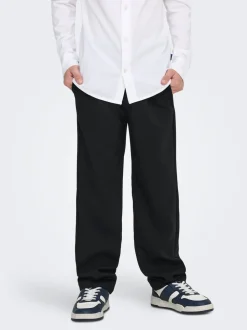 OSJWILL Locker geschnitten Hose