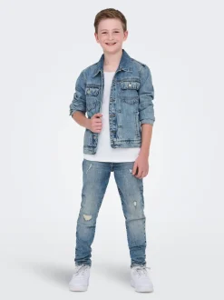 OSJYOKE Mid Rise Verjüngt Jeans